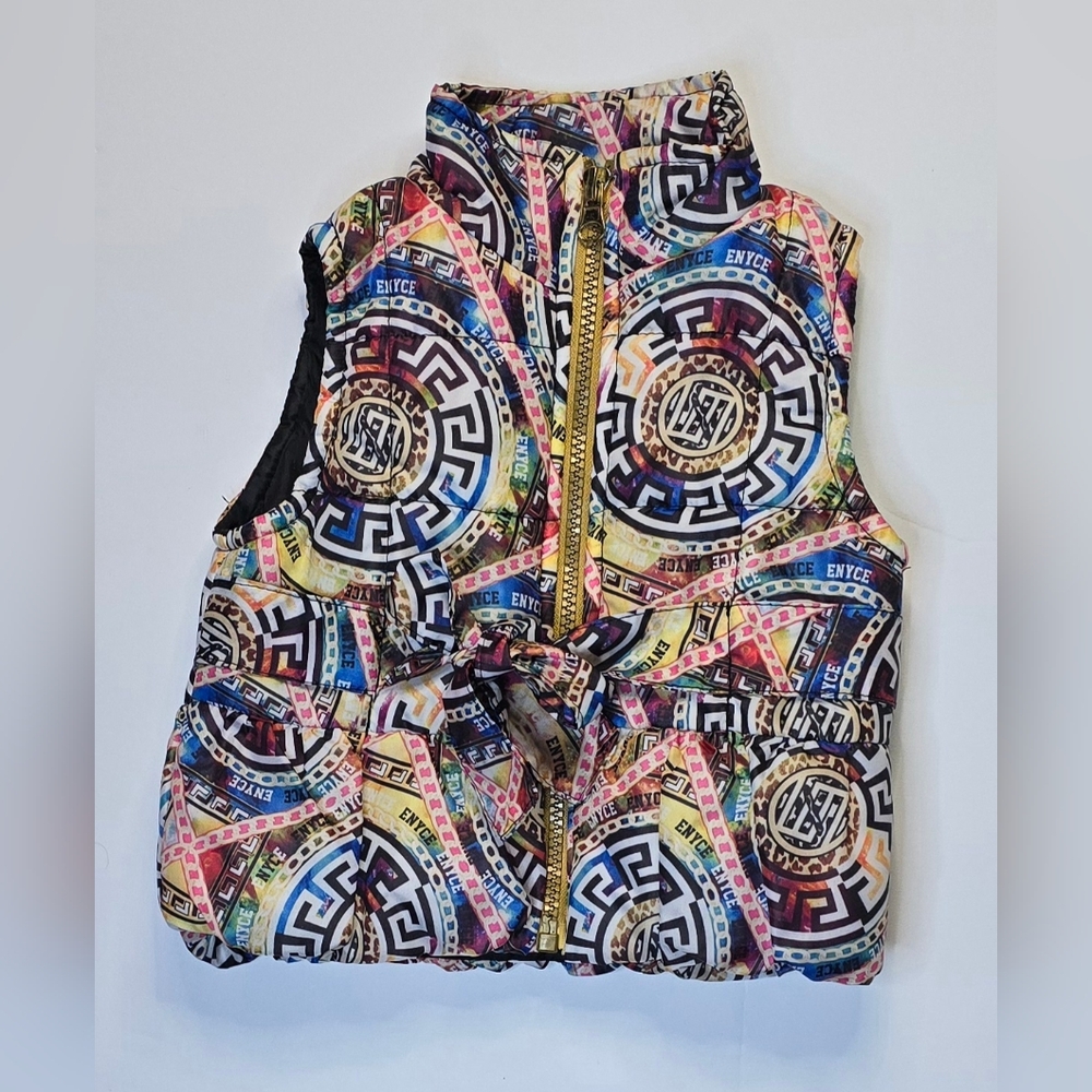 Enyce New York Infant Puffy Printed Tie Vest Size 12 Month